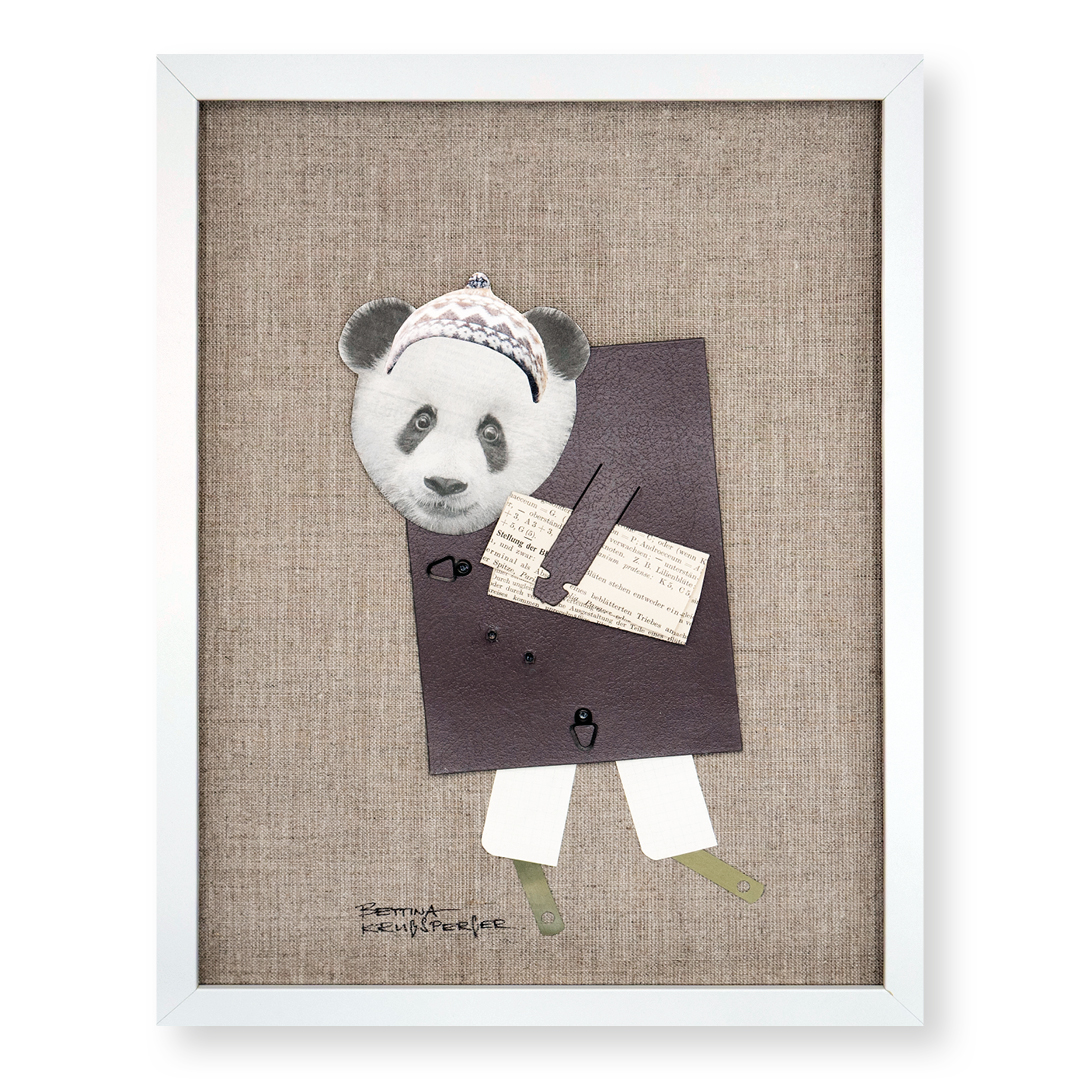 Bettina Krugsperger-SmL-hoch3-Artwork-08 Kollege Panda